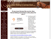 Tablet Screenshot of horse-riding-connection.com